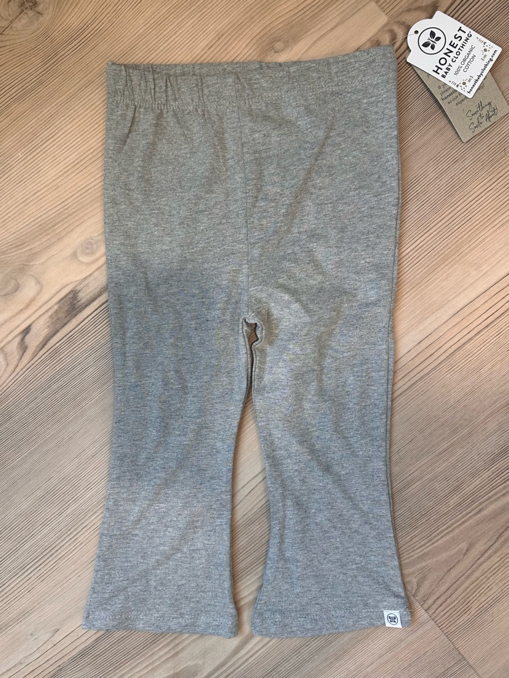 The Honest Company Heather Gray Kids Stretch Leggings